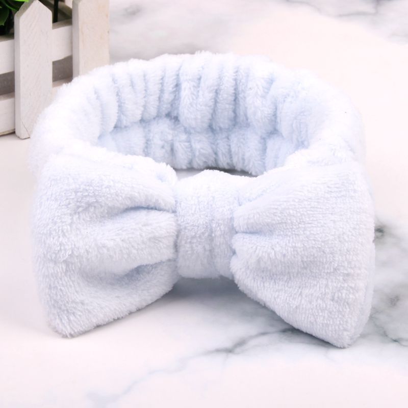 Bow-knot Fleece Headband - IRSIOBEAUTY